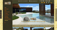 Desktop Screenshot of piscinasdearena.com